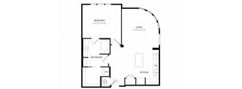 a black and white floor plan of a house