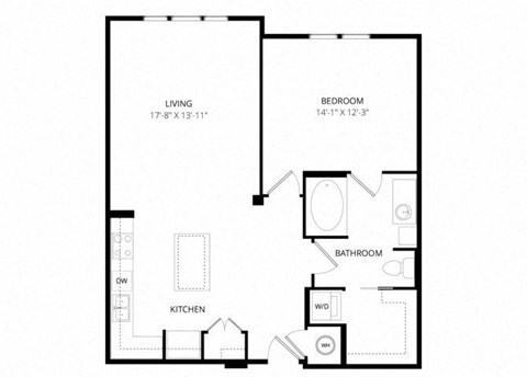 a floor plan of a home