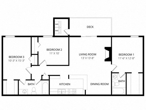 3417 North Midland Drive 1-3 Beds Apartment, Texas for Rent - Photo Gallery 24