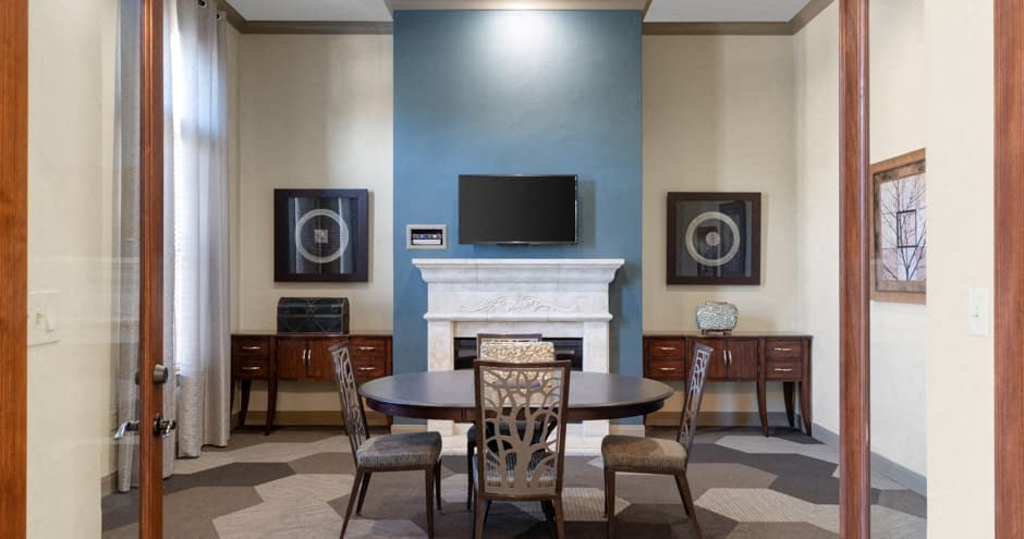 Landing at Mansfield Resident Lounge