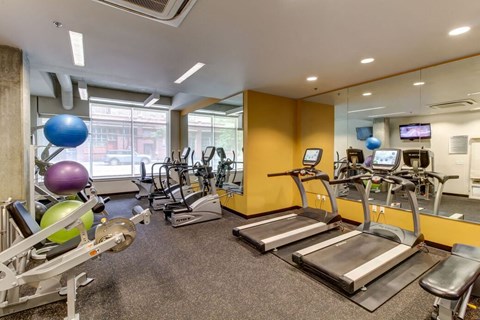 the apartments at masse corner 205 fitness room