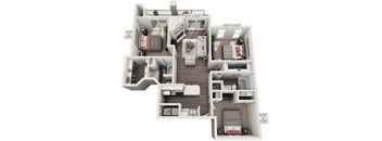 a 2400 sq ft floor plan  the crossings