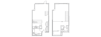 bedroom floor plan of a small modern house