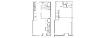 bedroom floor plan of a small modern house