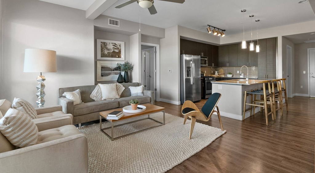 Skywater at Tempe Town Lake - Living Room