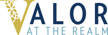 Valor at the Realm logo