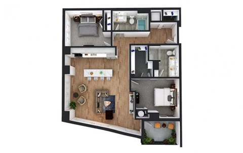 3100 W Lake St 1-2 Beds Apartment, Minnesota for Rent - Photo Gallery 105