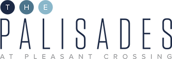 The Palisades at Pleasant Crossing logo.