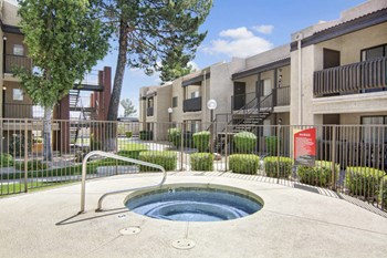 An outdoor hot tub Property Image