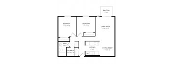 Windscape 3 bedroom apartment - Windscape Outdoors - Williston, ND - Weidner Foundation