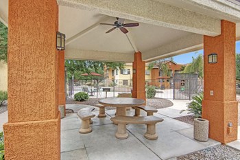 A shaded patio for resident use Property Image