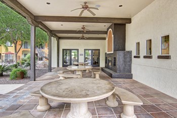 A shaded patio for resident use Property Image