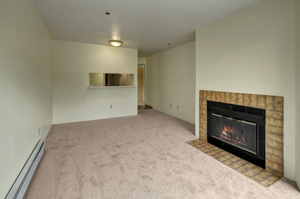 Susitna Ridge Apartments - Fireplace