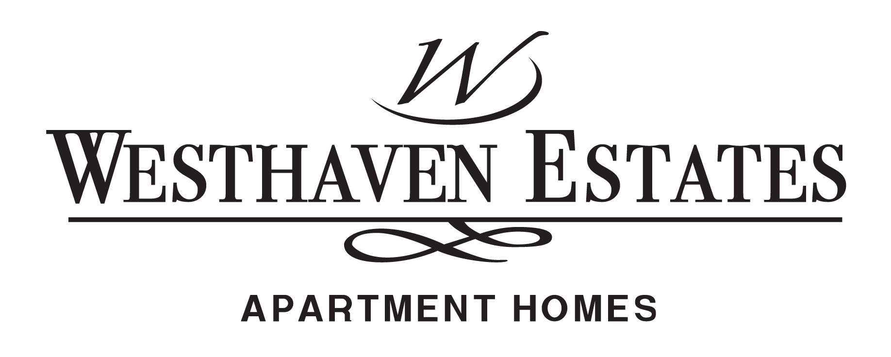 the logo for western estates apartment homes