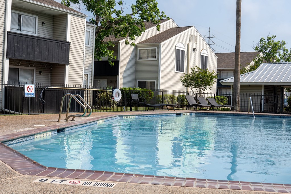 our apartments have a large pool for residents to enjoy