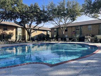 our apartments have a large pool for residents to enjoy