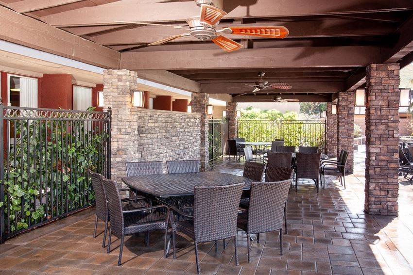Spacious Patio Spacious Patio at Country Village Apartments, Jurupa Valley, CA 91752