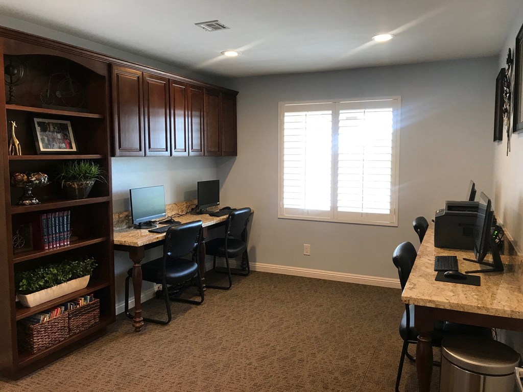 Business Center at Bella Park Apartments, Rialto, CA