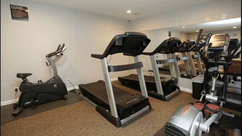 Cardio Machines In Gym at Bella Park Apartments, Rialto, CA 92376