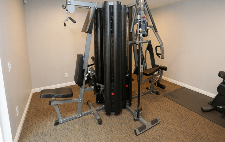 Fitness Center at Bella Park Apartments, Rialto, CA 92376
