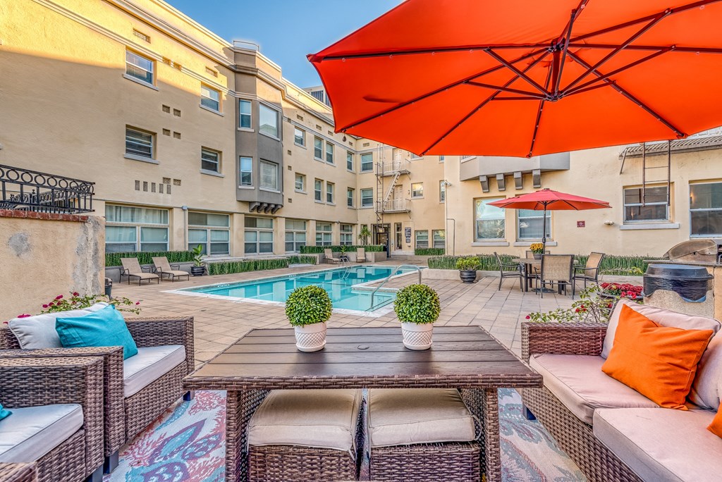 take a dip in our resort style swimming pool