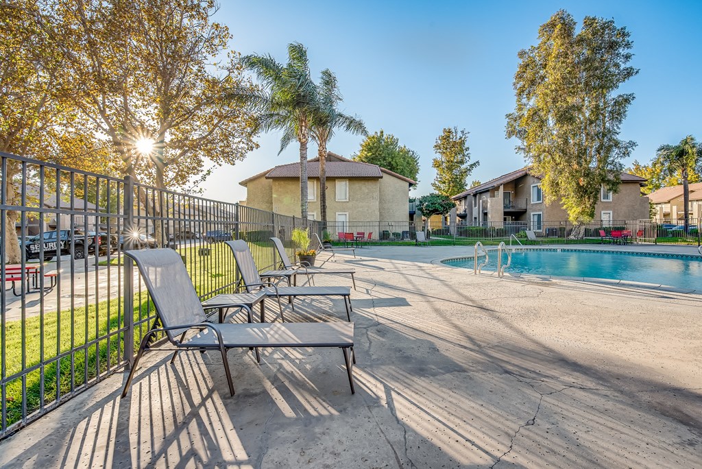 take a dip in the pool at villas at houston levee west apartments in cord