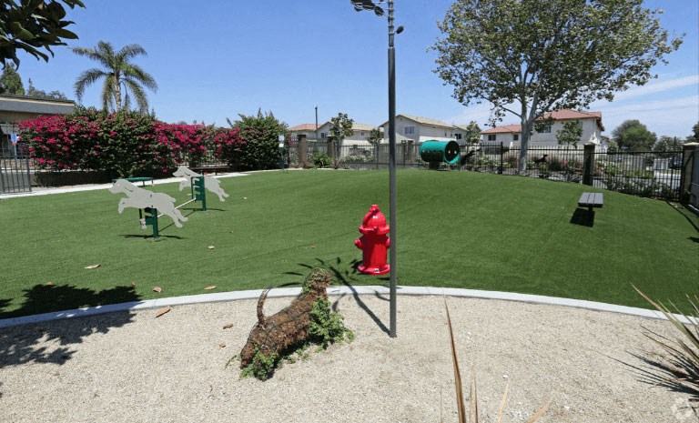 a red fire hydrant sitting on top of a grass covered field