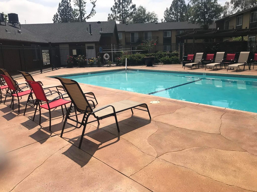 take a dip in our resort style pool