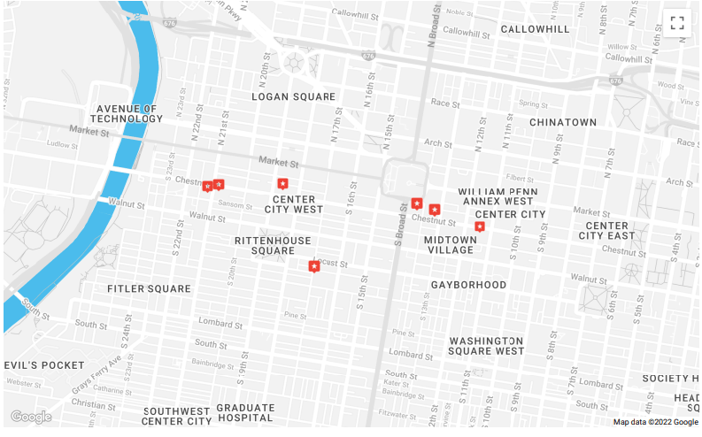 parking available at 1530 Chestnut Apartments