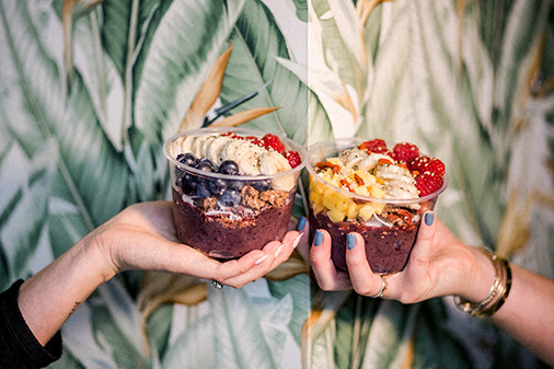 Graze, Revival Food Hall's acai bowl maker, is moving to Wicker