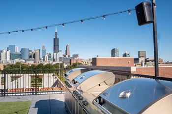The Duncan Rooftop Lounge with City Views