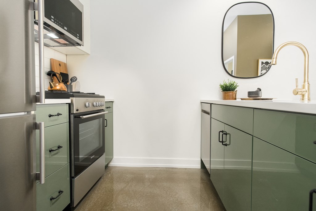 The Duncan beautiful kitchen design with spacious cabinets