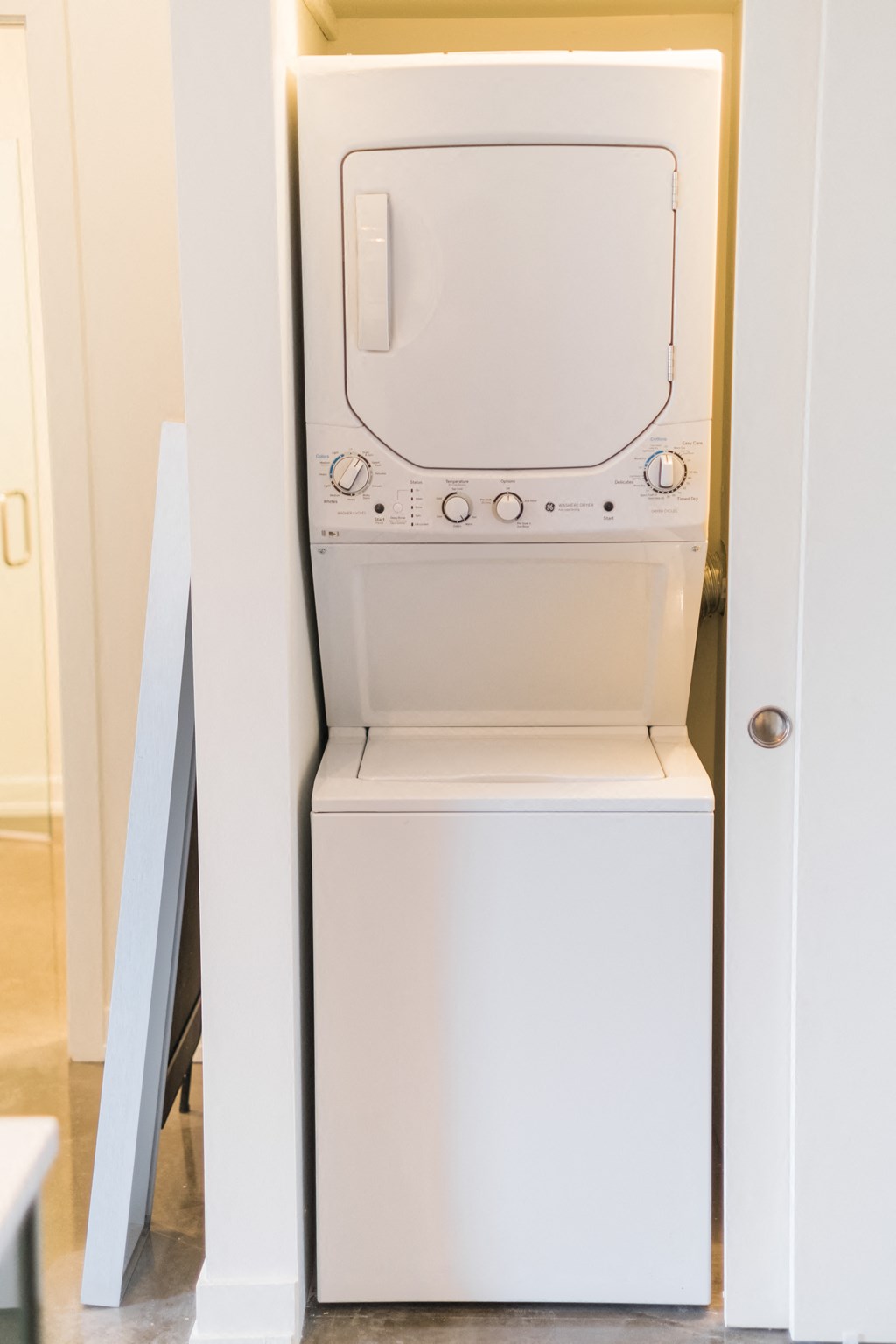 The Duncan in-unit washer and dryer