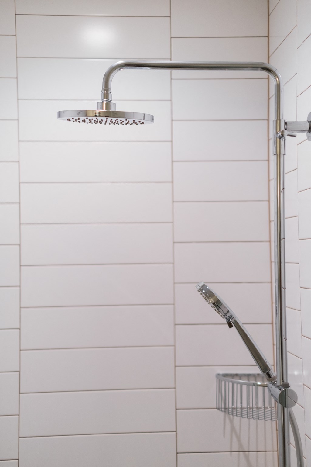 The Duncan rain shower with detachable shower head