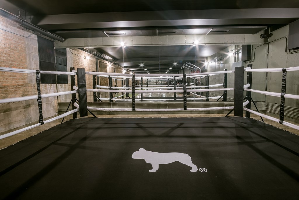 The Duncan boxing ring and fitness center
