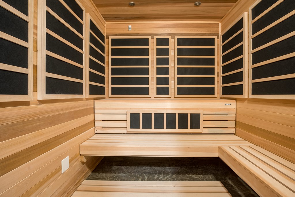 The Duncan sauna and steam room