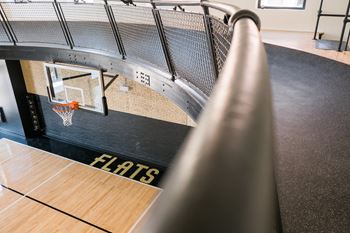 The Duncan Basketball Court and Overhead Running Track