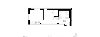 1 Bedroom Floorplan