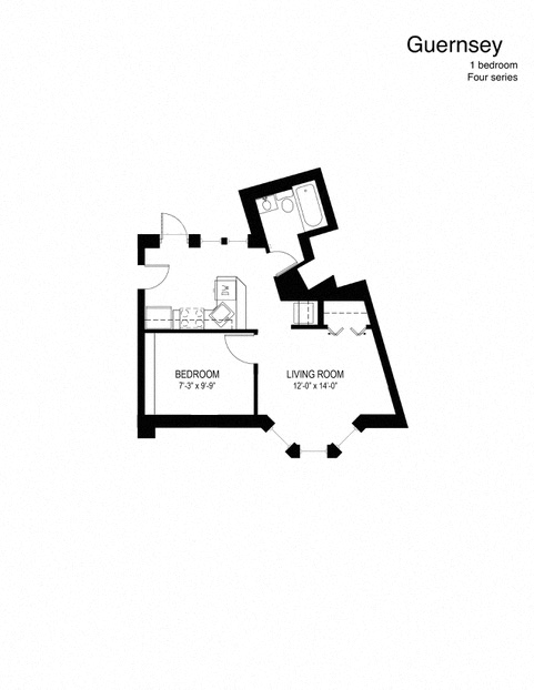 bedroom floor plan | the mansions on the park