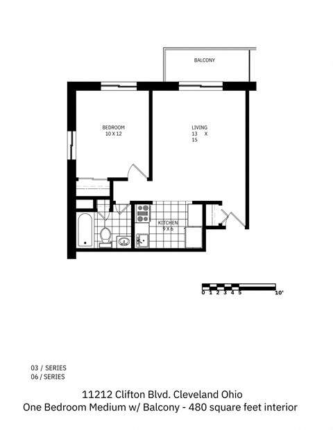1 Bedroom Standard with Balcony