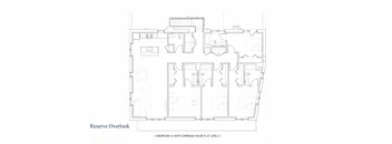 Level 1 4 Bedroom 4.5 Bath Floor Plan at Reserve Overlook Apartments, Integrity Realty, Ohio