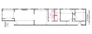 1 Bedroom 1 Bath Floor Plan at Integrity Cleveland Heights, Cleveland Heights, OH, 44106