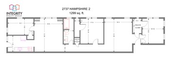 Hampshire 2737, 2 Bedroom 1 Bath at Integrity Cleveland Heights, Cleveland Heights, OH
