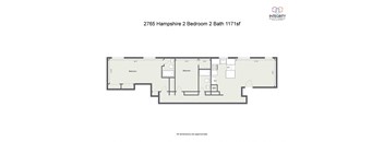 2765 Hampshire 2 Bedroom 2 Bath