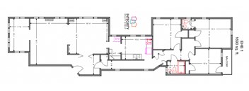 3 Bedroom 1.5 Bath Floor Plan at Integrity Cleveland Heights, Cleveland Heights, OH