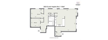 Euclid Heights 2825,  2 Bedroom 1 Bath (Garden)