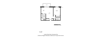1 Bedroom 1 Bath W