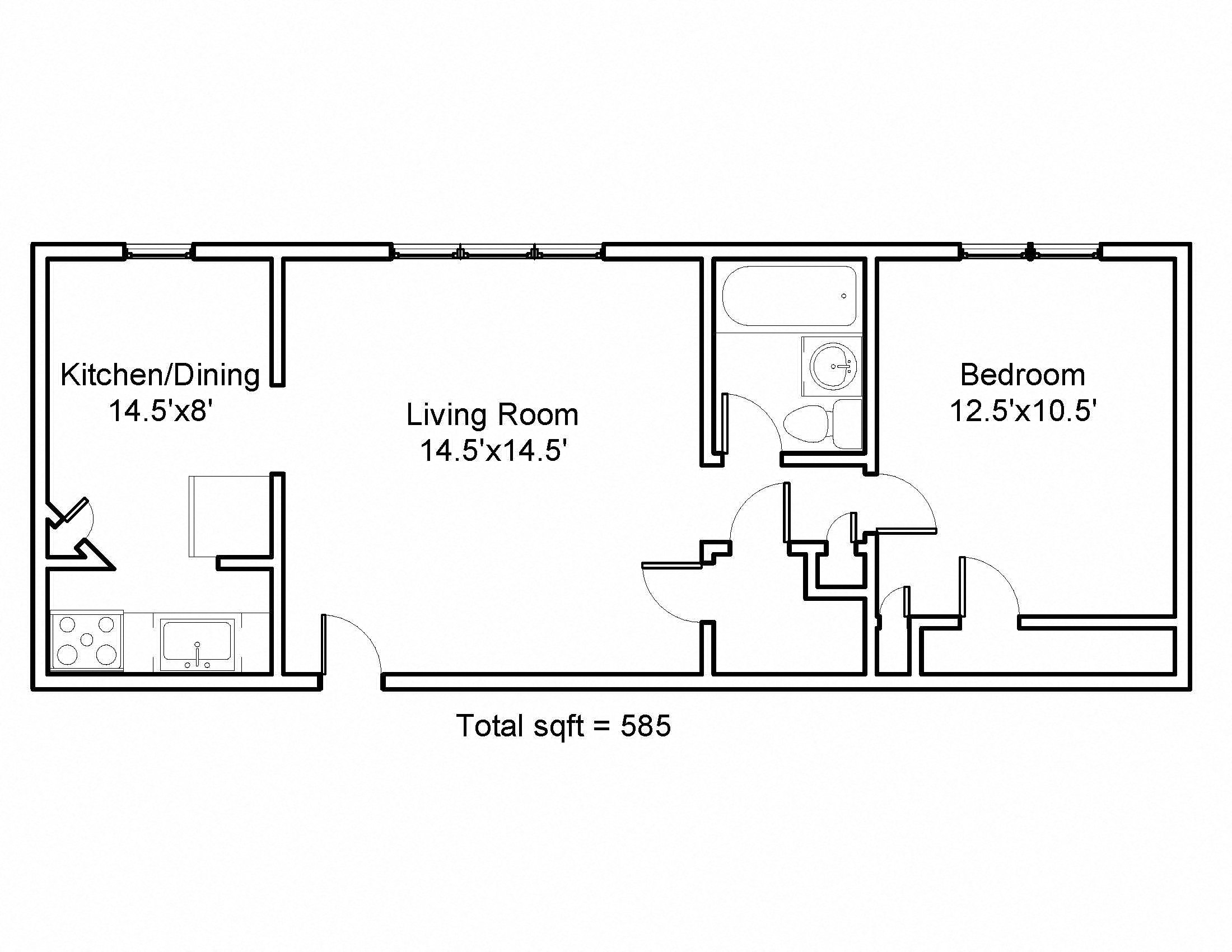 Alba Villa 1 Bedroom 1 Bath
