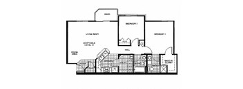here is a floor plan of our apartment s floor plan