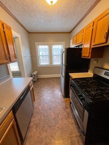 Kitchen at Integrity Gold Coast Apartments, Lakewood, OH